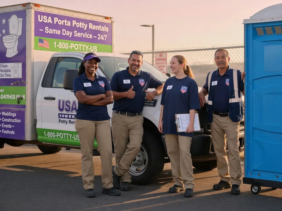 Porta Potty Rental company in Central Falls, RI